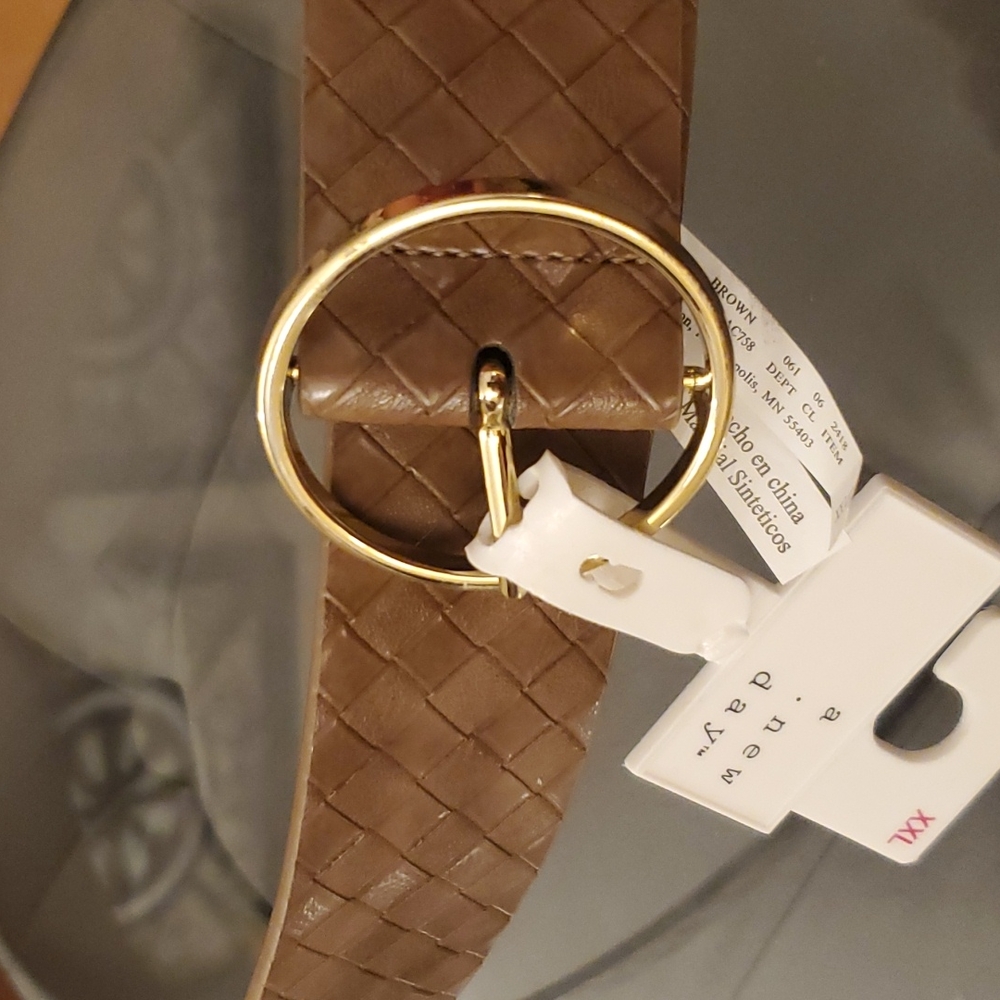 A New Day Diamond Print Belt